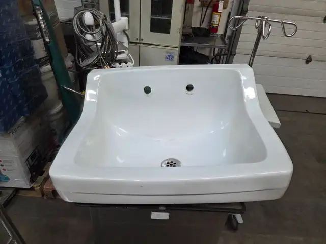 Large Crane Porcelain Basin Sink