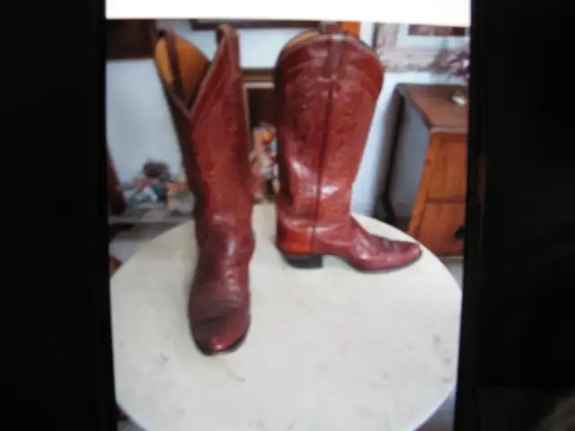 Boulet Western boots for sale excellent condition 9eee - Photo 3