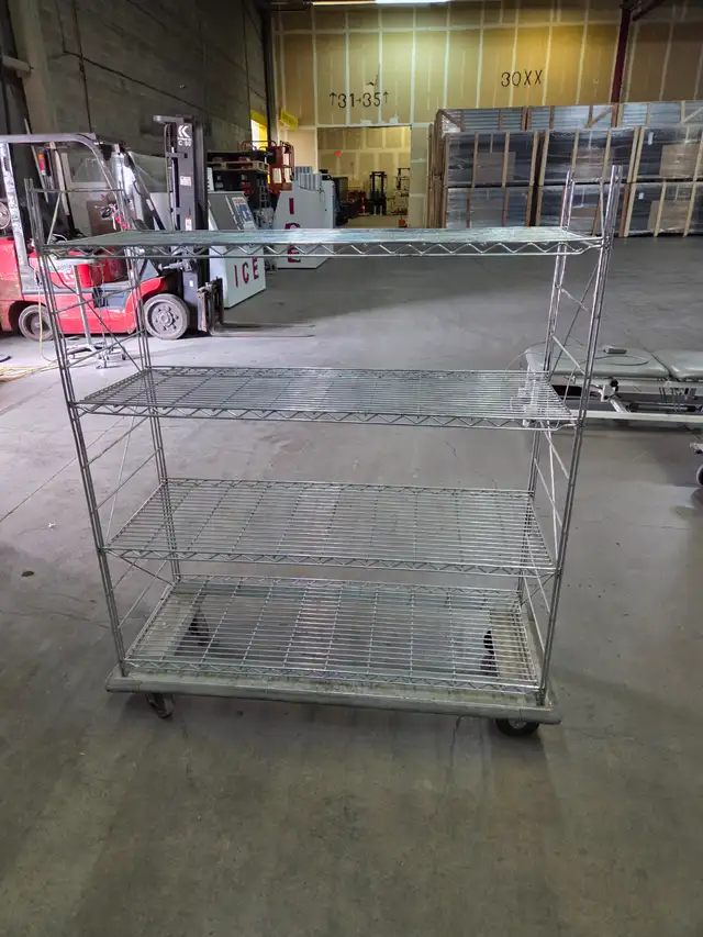 Rolling Metal Storage Cart