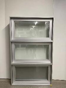 10522JAH Fenêtre Jumelée Auvent HYBR Anodèze 37 1/2 x 61 1/4