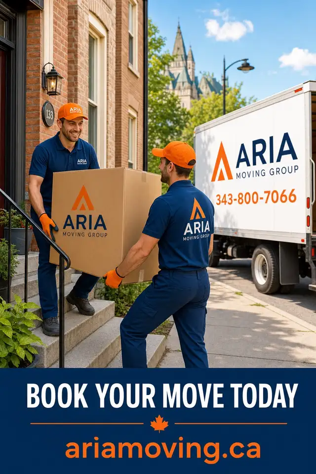 Aria Moving Group — Ottawa Movers — Fully Insured — Book Today