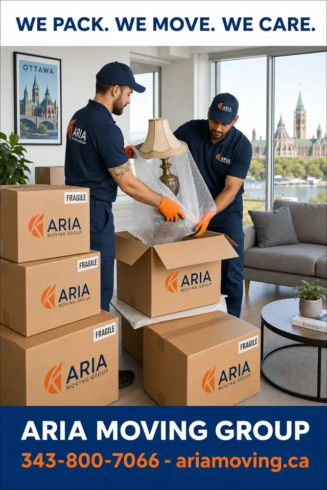 Aria Moving Group — Ottawa Movers — Fully Insured — Book Today - Photo 3