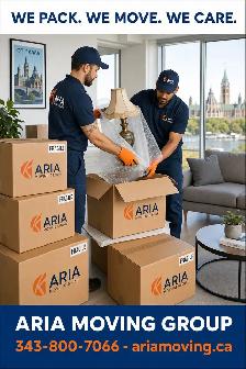 Aria Moving Group — Ottawa Movers — Fully Insured — Book Today - Photo 3