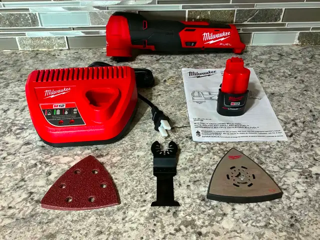 New M12 FUEL Milwaukee Oscillating Kit