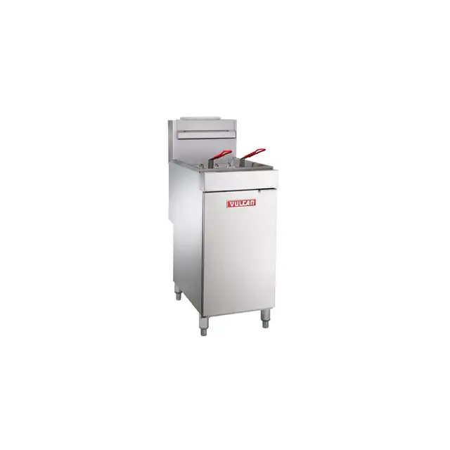 Vulcan Commercial Floor Fryer LG400 45-50 Lb Natural Gas
