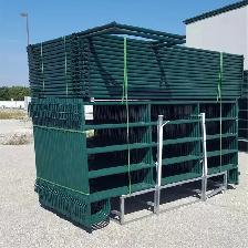 Système de panneaux pour enclos agricole : 54 panneaux, 2 portai - Photo 2