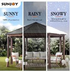 15’ x 15’ hard top gazebo - Photo 3