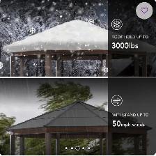 15’ x 15’ hard top gazebo - Photo 6