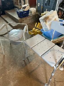 commode and shower chair