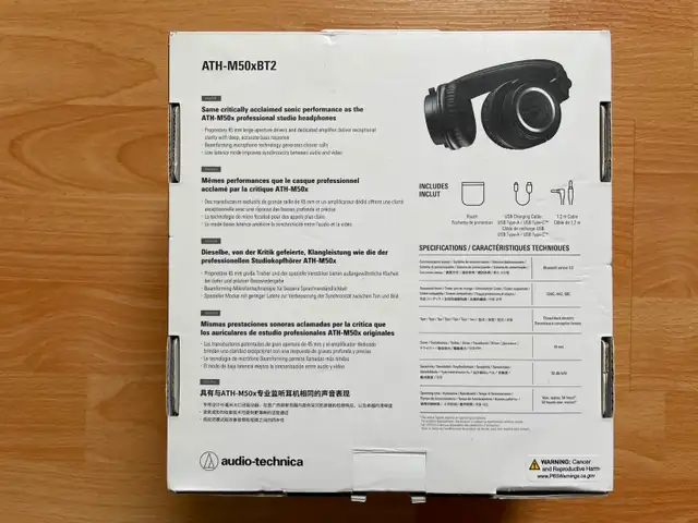 Audio Technica Studio Reference Bluetooth Headphones - Photo 10