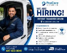 Patient Transfer Driver Needed – Scarborough