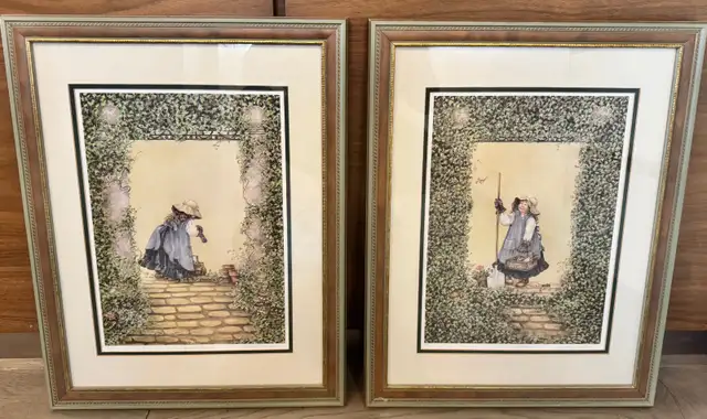 Framed Artwork (Pair) By Catherine Simpson