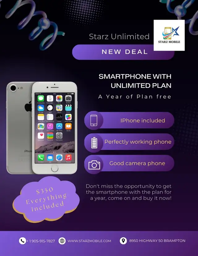 Iphone 7   yearly plan