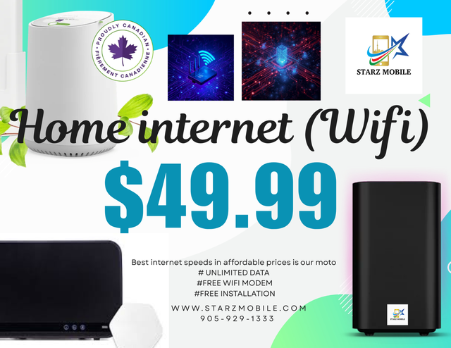 Home internet (WIFI)