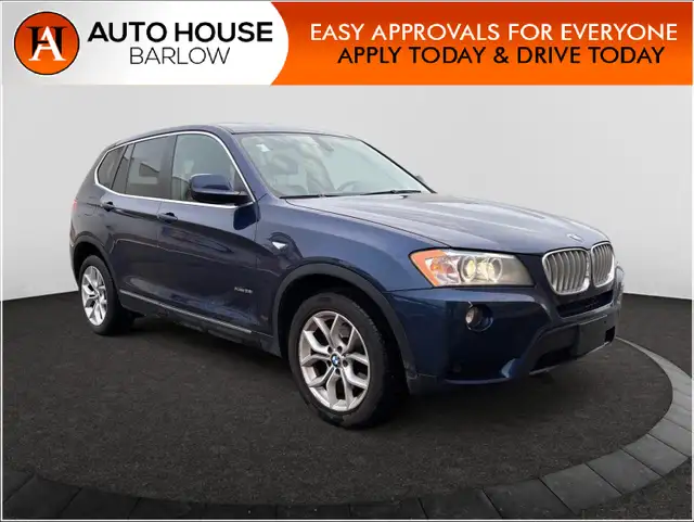 2012 BMW X3 28i AWD LUXURY NAVIGATION HEATED LEATHER SEATS DRIVE