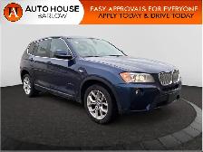 2012 BMW X3 28i AWD LUXURY NAVIGATION HEATED LEATHER SEATS DRIVE