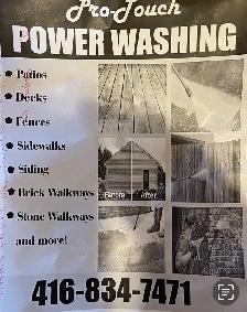 PT POWERWASHING SEALING RESANDING AND MORE