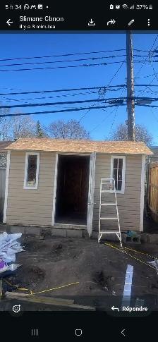 Toiture pour cabanons