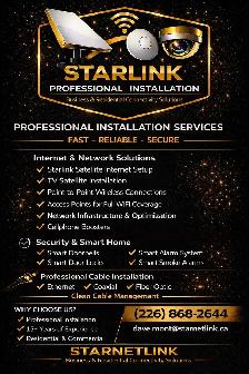 PROFESSIONAL STARLINK INSTALLATION SERVICES