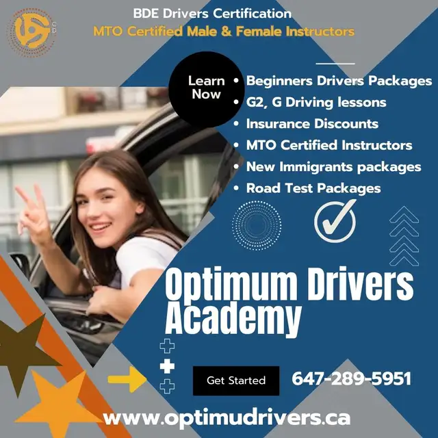 ✅Affordable Driving Learning -Mississauga-Milton