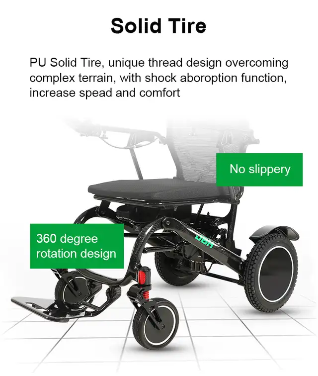 Carbon Fiber Lightweight Folding Portable@ My Scooter - Photo 7
