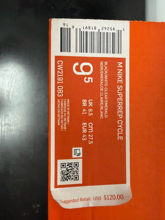 Nike Cycle / Spin Shoes Limited Edition Coloway - Photo 8