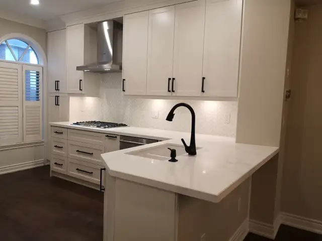 Upgrade Fancy Kitchen with Custom Cabinets & Durable Countertop - Photo 2