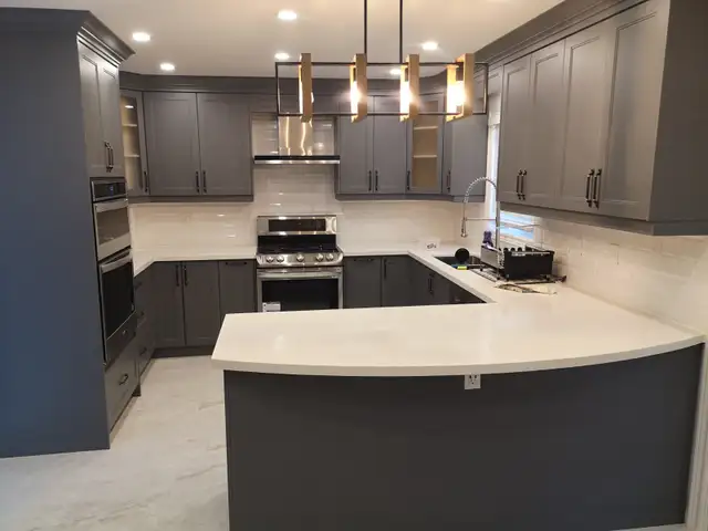 Upgrade Fancy Kitchen with Custom Cabinets & Durable Countertop - Photo 5