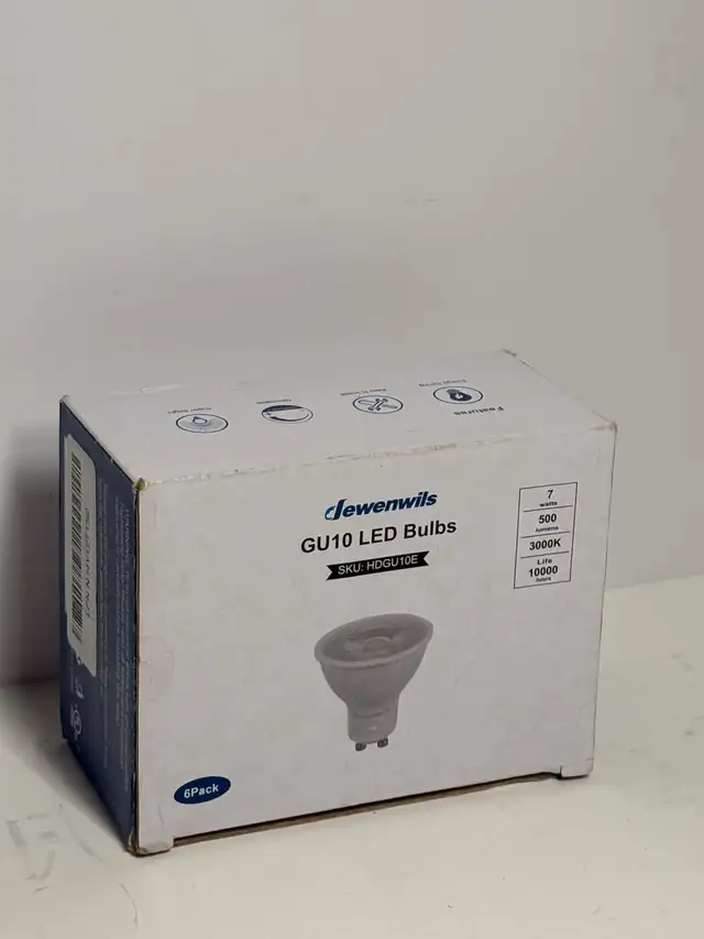 Dewenwils GU10 LED Bulbs – 6 Pack – Dimmable