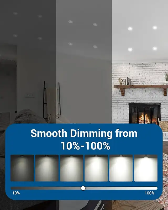 Dewenwils GU10 LED Bulbs – 6 Pack – Dimmable - Photo 6