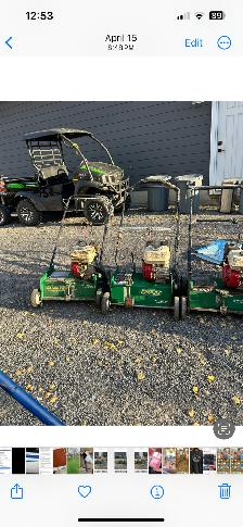 Ryan power rake for sale