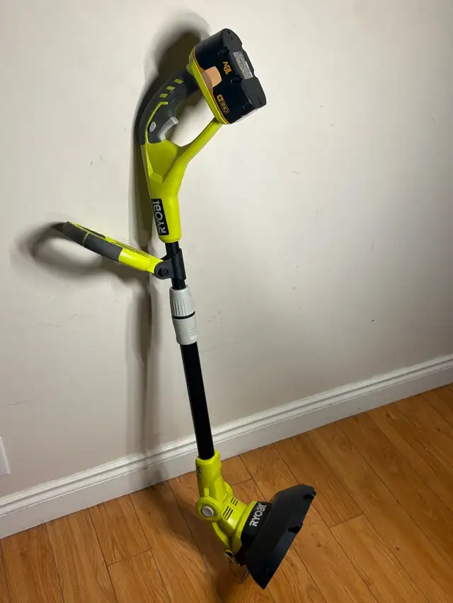 RYOBI 18V ONE  Cordless String Trimmer Kit - Photo 6