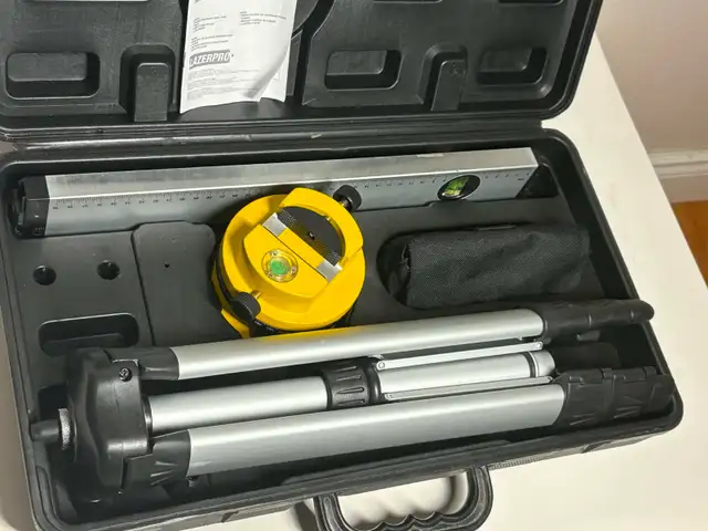 LazerPro Laser Level Kit CL2082 w/ Tripod & Case - Photo 2