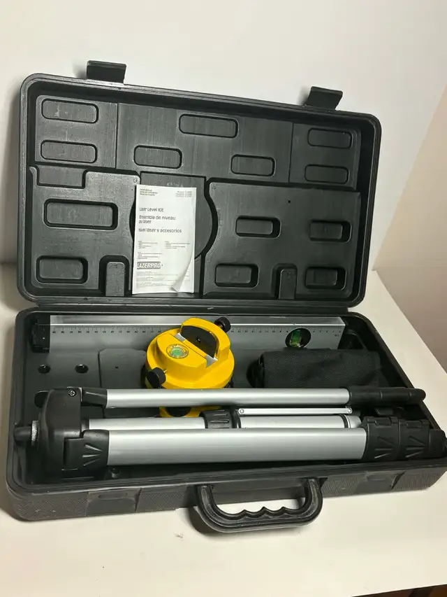 LazerPro Laser Level Kit CL2082 w/ Tripod & Case - Photo 3