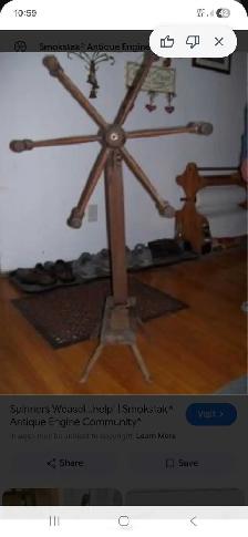 antique wool winder