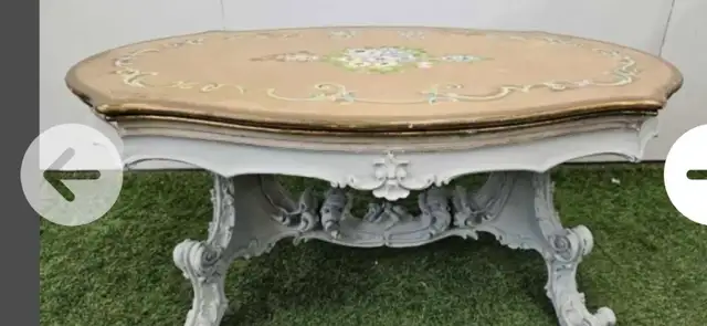 French baroque coffee table - Photo 2