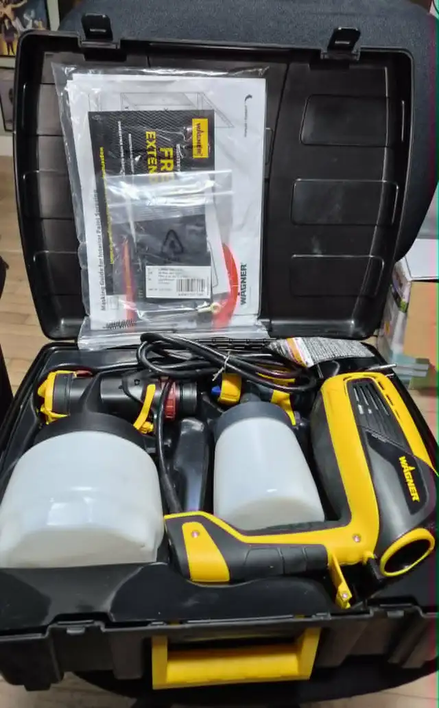 WAGNER FLEXIO 3000 HVLP PAINT SPRAYER KIT – COMPLETE w/ CASE 120 - Photo 2