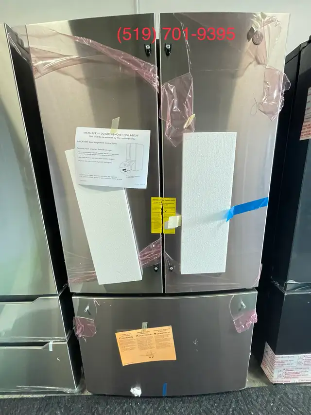 NEW 36" GE Fridge (Internal Ice & Water Dispenser) 27 Cu.Ft - Photo 2