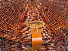 Hickory Farms Wicker Picnic Basket w/ Leather Hardware - Photo 3