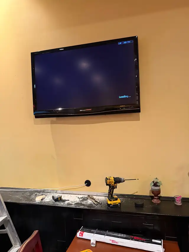 installation Tv -wall mount   support mural - Photo 7