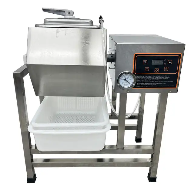110V Vacuum Pump Meat Vegetable Tumbler Marinator Kitchen170108 - Photo 2