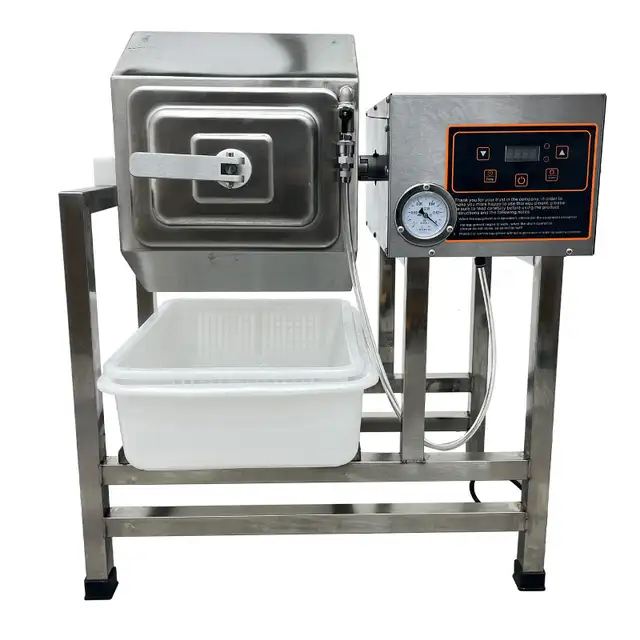 110V Vacuum Pump Meat Vegetable Tumbler Marinator Kitchen170108 - Photo 6