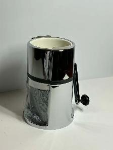 Manual Hand Crank Ice Crusher Chrome Finish
