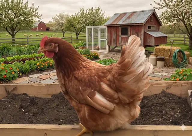 Poules brunes disponibles maintenant!
