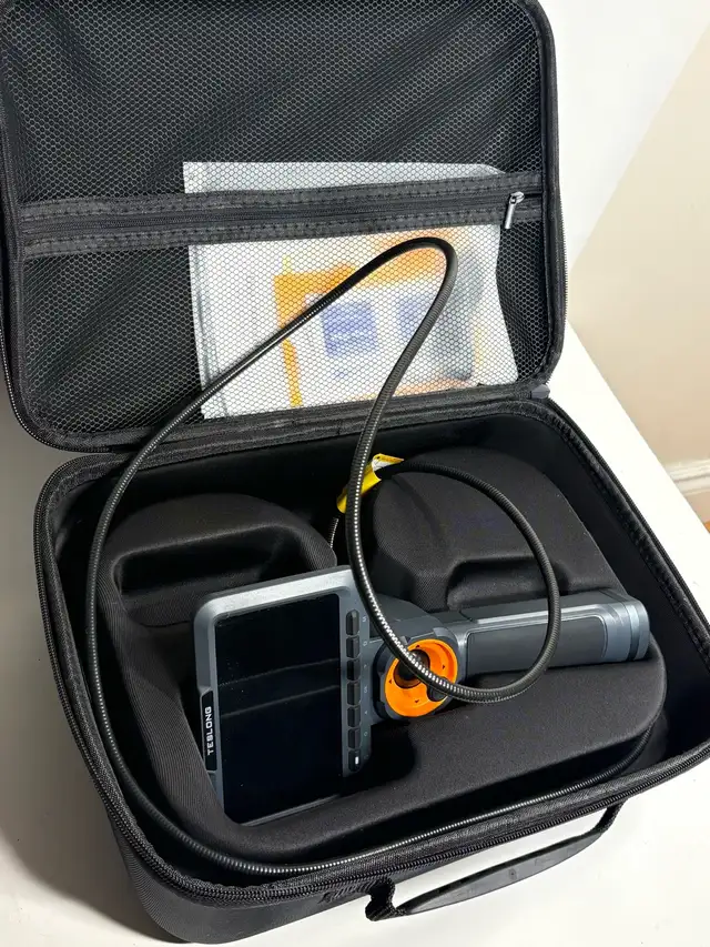 Teslong TF550 4-Way Articulating Borescope 1080P 5' HD Screen - Photo 2