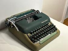 Vintage Smith-Corona Skyriter Typewriter - Seafoam Green - MCM