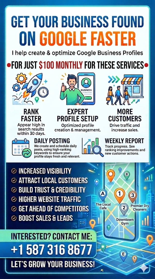 RANK #1 ON GOOGLE MAPS IN 30 DAYS – ONLY $100!