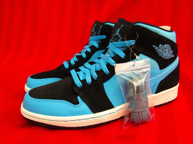 AIR JORDAN 1 MID ''DARK POWDER BLUE'' 2014 - Photo 5