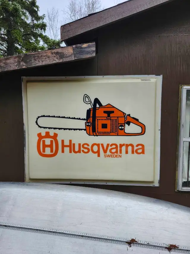 sign panels Husqvarna - Photo 2