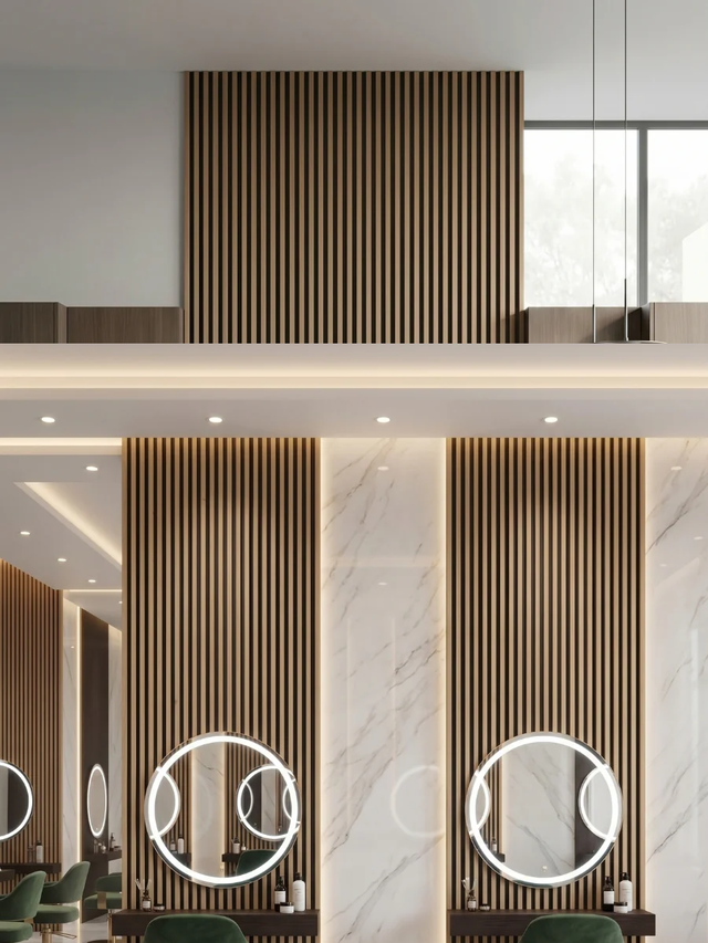 ✨ WPC Fluted Wall Panels — Light Oak — Modern Look ✨ - Photo 2